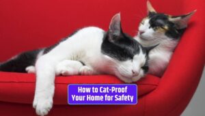 cat-proofing, cat safety, cat-proof home, cat hazards, pet safety, feline-friendly home,
