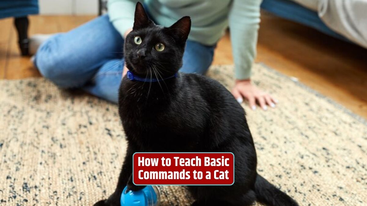Cat training, teaching commands to cats, positive reinforcement, cat obedience, training sessions for cats,