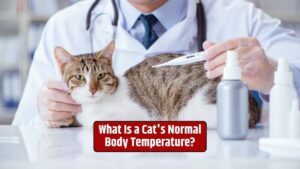 Cat body temperature, measuring cat temperature, feline health,