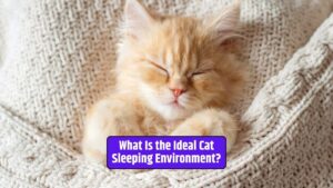 Cat sleeping environment, cat bed, cat sleep patterns,