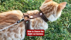 cat harness, choosing the right harness, cat safety, outdoor adventures, cat accessories, cat gear,